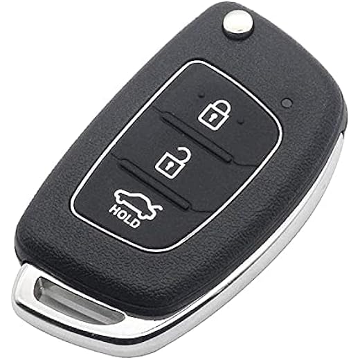 Hyundai Remote Key Shell - Durable Case (Black)