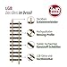 LGB R1 30 Degree G Scale Radius Curved Track, 1 Piece