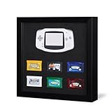 Acrosia Game Console Display Frame Compatible with Nintendo Game Boy Advance – Storage and Display Case for GBA Console and 6 Cartridges (GBA Display Frame)