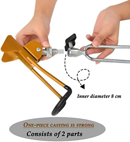 TIMESETL 2piece Fishing Rod Holder,Stainless Steel 360°Adjustable Fishing Rod Stand Made of Stainless Steel, Stable Rod Rack Holder for Fishing