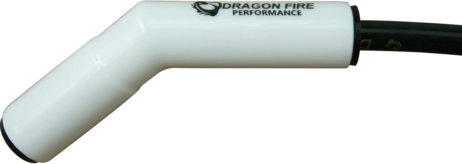 AIP Electronics Dragon FIRE Performance 12.5" 8.5mm High Temp Ceramic Spark Plug Wire Set for 1999-2020 Chevy GM LS1 LS2 LS3 LT V8 Replaces 9070C OEM Fit PWJ144