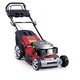 Cortacésped a gasolina, con tracción de ruedas incluida, recomendado para jardines de hasta 2.000 m2.