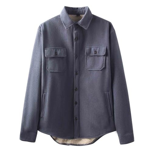 Veste de travail rembourrée homme chaude en flanelle S-XXL