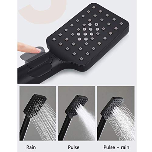 Système de douche mitigeur thermostatique à effet de pluie