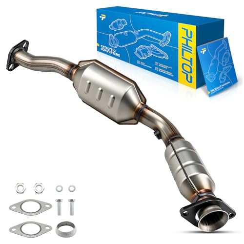 PHILTOP Left Catalytic Converter Direct-Fit Compatible With Mercury, Lincoln, Ford Grand Marquis/Town Car/Crown Victoria 2003-2011 - Replace#30383, 54346, 642179, 3W1Z5E212GB, 49057 (EPA Compliant)