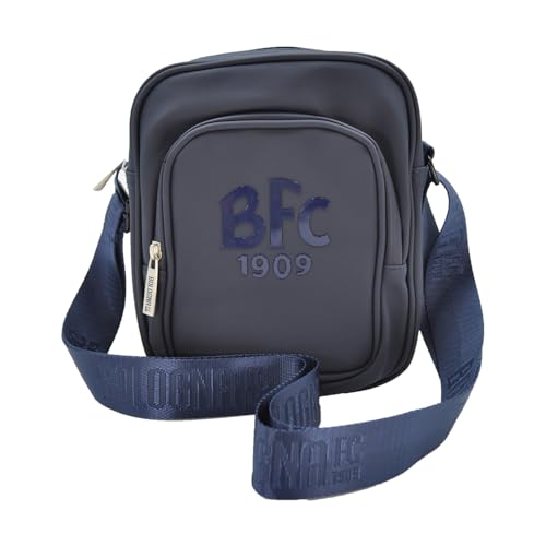 Sac de voyage Bologna FC homme bleu résistant pour bagage cabine aviateurs
