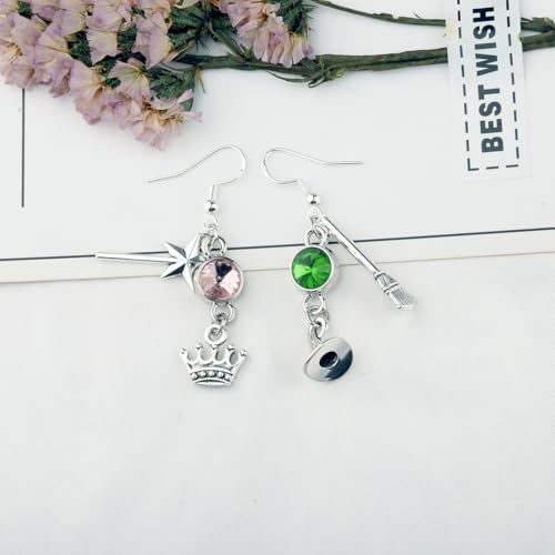 WSNANG Witch Musical Inspired Gift Witch Hat Charm Bracelet/Necklace Musical Character Keychain Musical Jewelry2