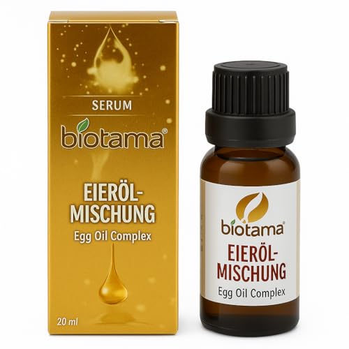 Aceite de huevo premium – Sérum facial – 20 ml – 100% puro y natural, sin aditivos – para piel y cuidado facial, cuidado de apoyo en pieles con manchas y propensas al acné