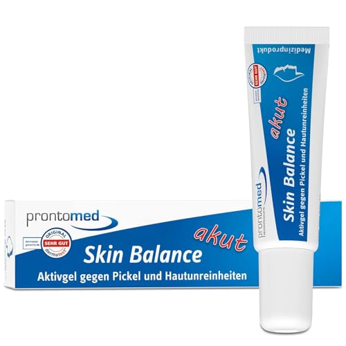 Prontomed Skin Balance akut 8ml - Innovatives Aktivgel gegen Pickel und Hautunreinheiten | beugt Entzündungen effektiv vor