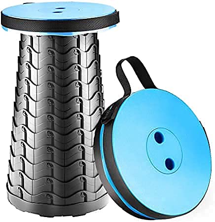 Fincher Folding Stools Portable Plastic Stool for Indoor and Outdoor Travel Fishing, Camping, Garden Use Round Foldable Plastic Stool for Kids Adults (Multi Color) (B09HPYGQ6W) Amazon Price History, Amazon Price Tracker
