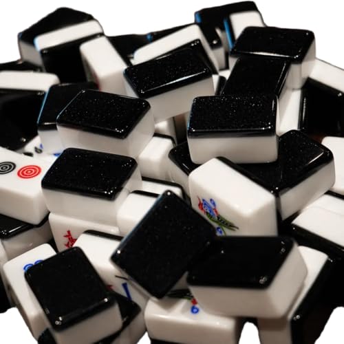 Automatic Mah Jongg Tiles - Designer Series (36 MM) - Black miniatura 1