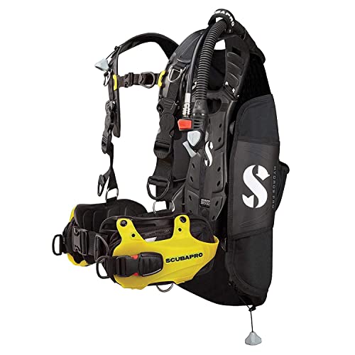 SCUBAPRO Hydros Pro Women's BCD w/BPI, Yellow, XS-S