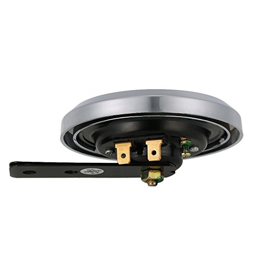 mewmewcat Buzina elétrica alta para motocicleta à prova d'água universal DC 12V 1.5A 105dB