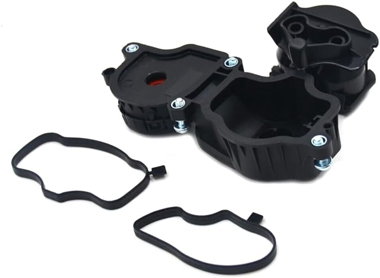 Engine Breather Separator Crankcase Oil Filter Ventilation Valve Kit for -for BMW 3 Series E46 E61 E81E 90 E83 11127799224 - (Color: Black)