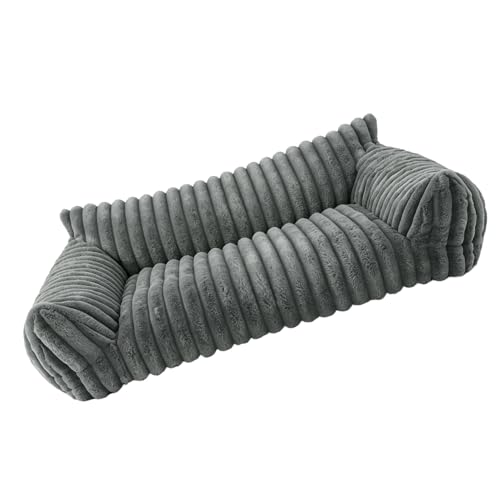 Sofá para mascotas con respaldo cómodo sofá cama para perros pequeños XS 6