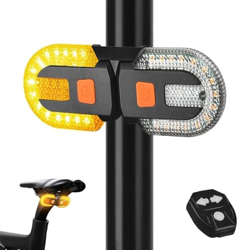 WDKXCN LED Rücklicht, Wasserdicht E Scooter Blinker, Blinker e...