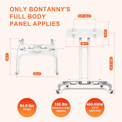 Image of BONTANNY Red Light Therapy Stand (Only for Use 400W-800W Infrared Therapy Panels! Not Compatible with Other Brands!)