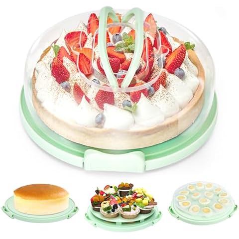 Ohuhu 4-in-1 Multipurpose Cake Carrier Cover