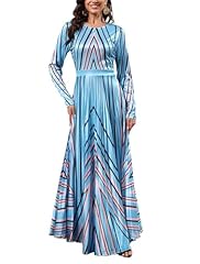 Blue Ombre Maxi Dress 065