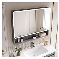 Amazon.co.jp: バスルーム用ミラーキャビネット、バスルームミラー