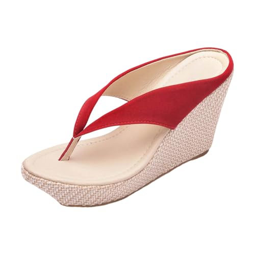 Sandales compensées femme bohème chic et légères pour l'été