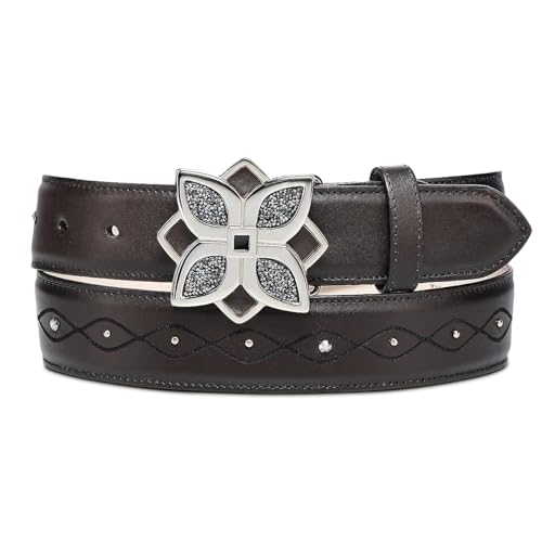 Cuadra Casual Belt for Women in Genuine Leather Brown