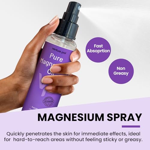 Venture Pal VP200-LAVENDER 100% Pure Magnesium Oil Spray thumb #5