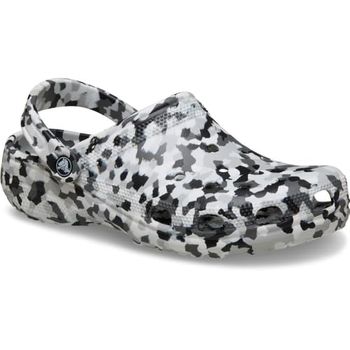 Image of Crocs Unisex Adult Classic Marbled Tie-dye Clogs
