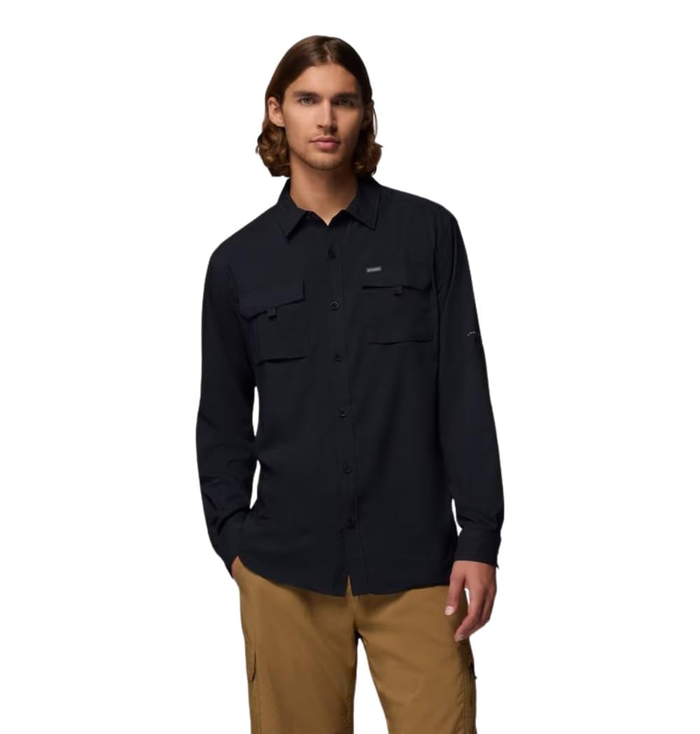 Columbia Woven Tops Trail Woven Tops L/S 271 - Ancient Fossil XL