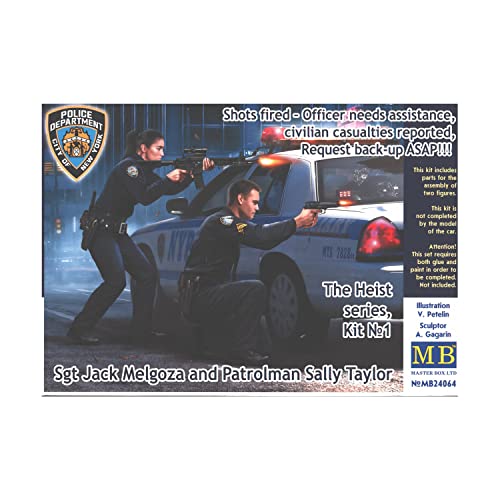 Masterbox 1:24 - Heist No.1 - Shots Fired miniatura 1