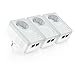 Bild zu TP-Link TL-PA4020PT KIT AV500 Powerline Netzwerkadapter(500Mbit/s, 2 Ports, Steckdose, energiesparend, Plug & Play, kompatibel mit Adaptern anderer Marken, 3er Set) weiß