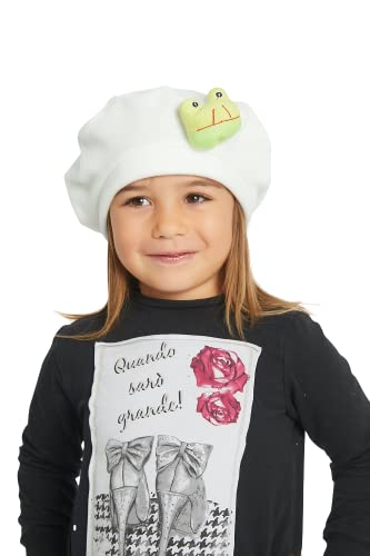 Basco in pile con peluche Rana Homemade (M, nero)