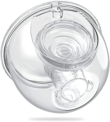 TSRETE Wearable Breast Pump Milk Collector Cup Accessories, Breast Pump Milk Collector Compatible with S9/S10/S12 24MM Breast Pump