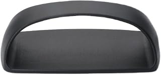 2Pcs Self-Stick Wardrobes Handles Helper with Adhesive Door HandleInstant Cabinet Handle Pulls Drawer Pull Helper with Adhesive Sliding Door Handle Stick On Handle for Glass Windows (Black)