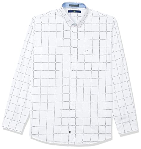 Image of Spykar Men's Printed Slim Fit Shirt