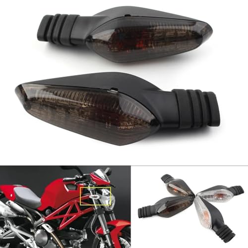 Clignotant moto pour Monster 696 et 796 feux indicateurs de direction orange