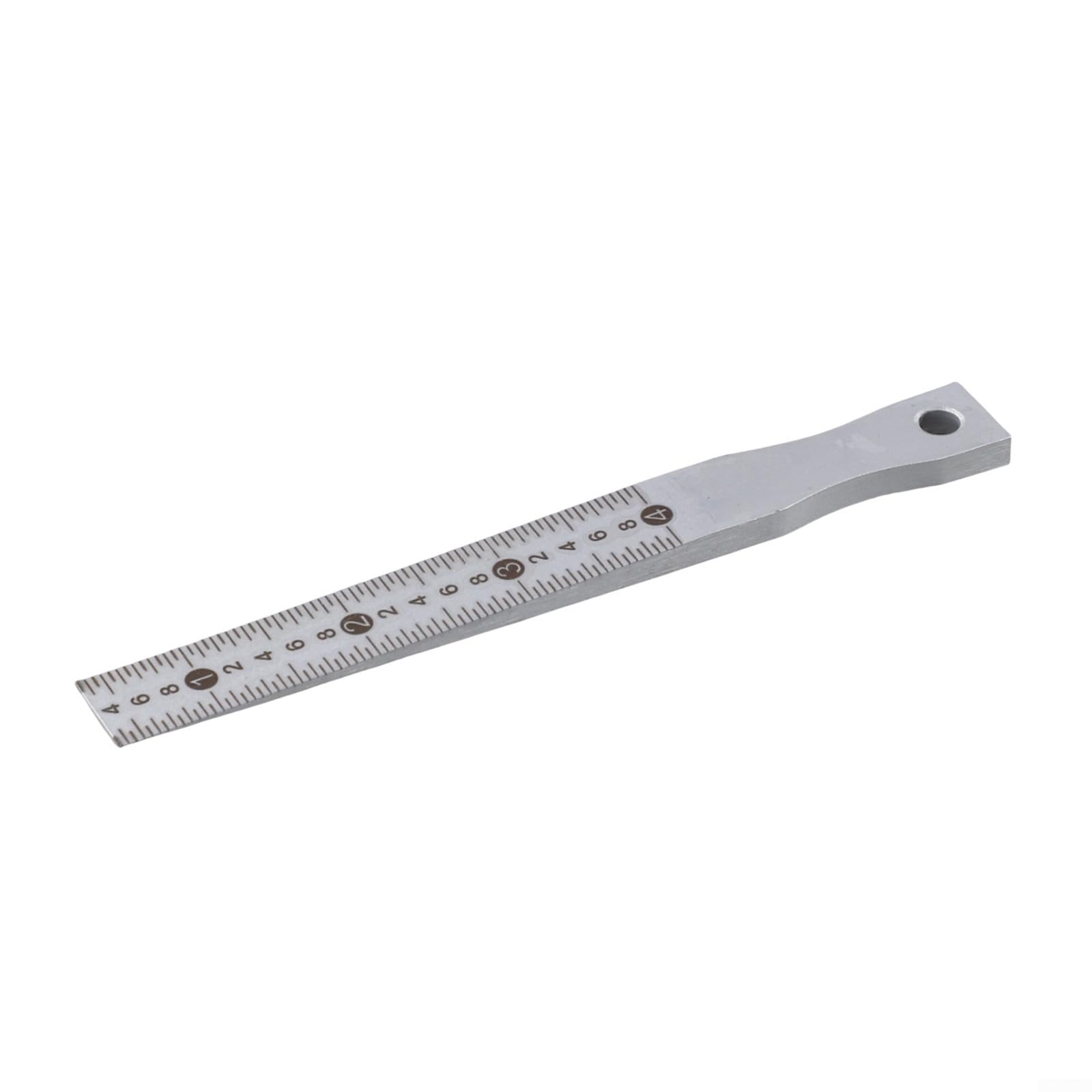 Jauge d'épaisseur de cale de soudure avec acier au carbone et placage chromé pour une mesure précise des espaces et des trous dans la construction et l'utilisation automobile (0,2-4 mm)