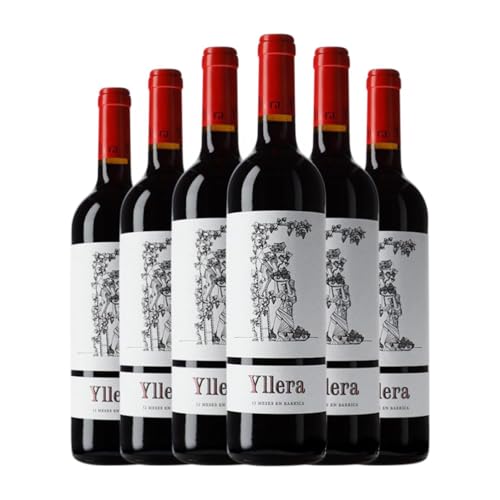 Yllera Tempranillo Vino de la Tierra de Castilla y León Crianza 75 cl Vino tinto (Caja de 6 Botellas de 75 cl)