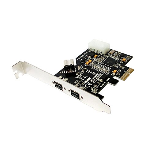 Tarjeta PCIe FireWire 1394b de 3 puertos para PC desktop 2