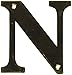 Deltana RL4N-CR003 4-Inch Residential Letter N House Board