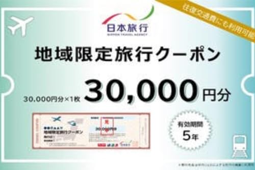 北海道富良野市 日本旅行 地域限定旅行クーポン30,000円分