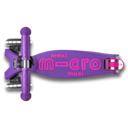 Micro Kickboard Maxi LED Kids Scooter