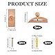 GORGECRAFT 2 Sets Holz-Steppdecken-Wandaufhänger Wandteppich-Aufhänger Teppich- Und Wandquilt-Clips Mit Schraube Und Ankerstopfen Für Wandteppiche Teppiche Faserkunst Bräune