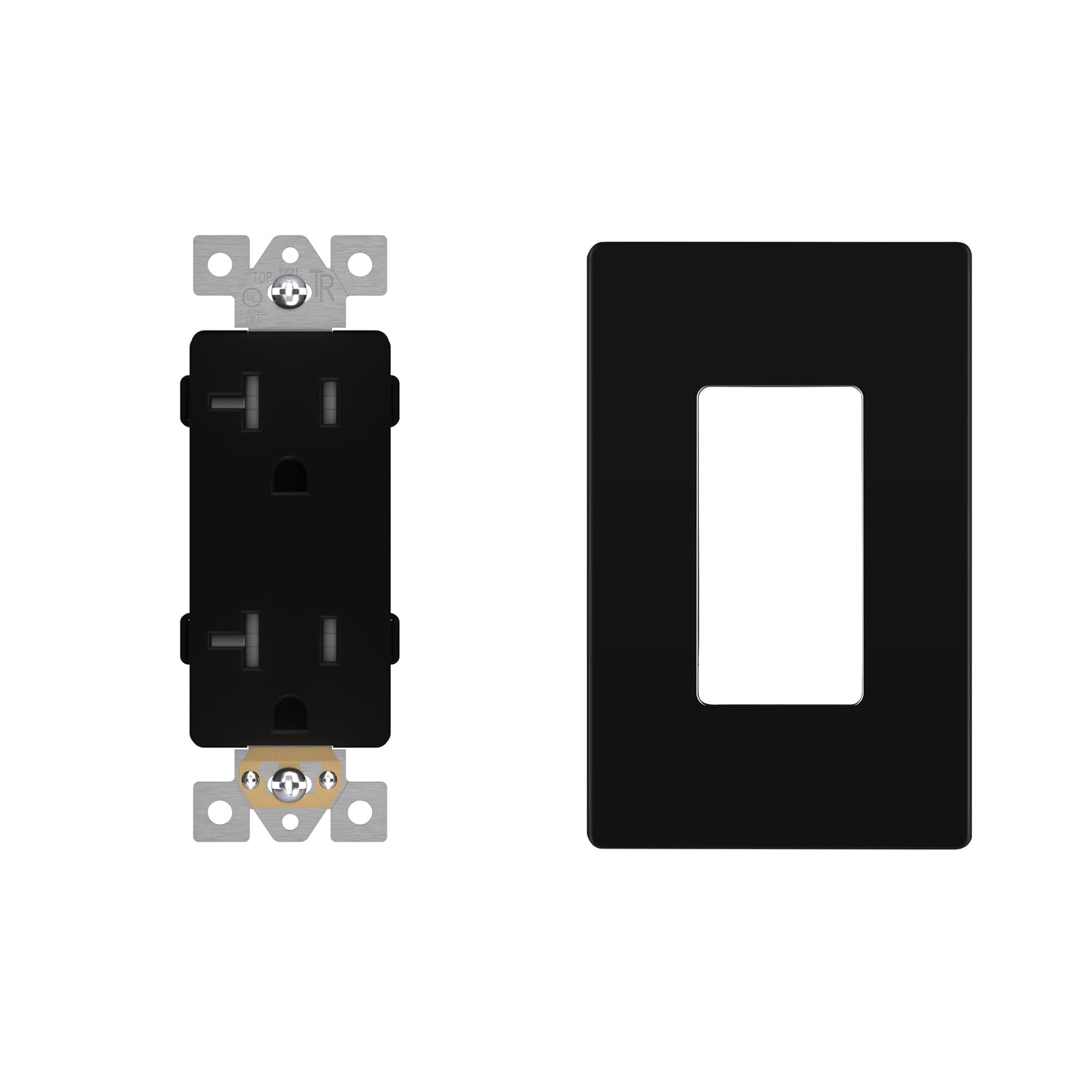 LIDER Screwless Wall Plate and...