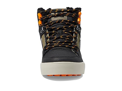 Image of DC Men's Pure High-Top WC WNT Skate Shoe Black /Green Print 10