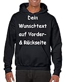 FLEX-DRUCK: Text wird aus farbigen Folien auf den Sweater geplottet / geschnitten und dann auf den Pulli aufgepresst / transferiert, Druck hat eine samtige Oberfläche, die leicht erhaben ist. FARBBRILLANZ - auch nach vielen Wäschen bleibt der Druck ohne Qualitätsverlust erhalten, Wäsche bei 80° C möglich