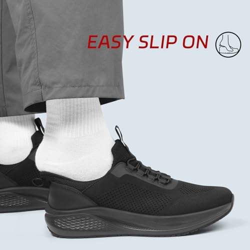 Delobi Men's Non-Slip Mesh Work Shoes Review