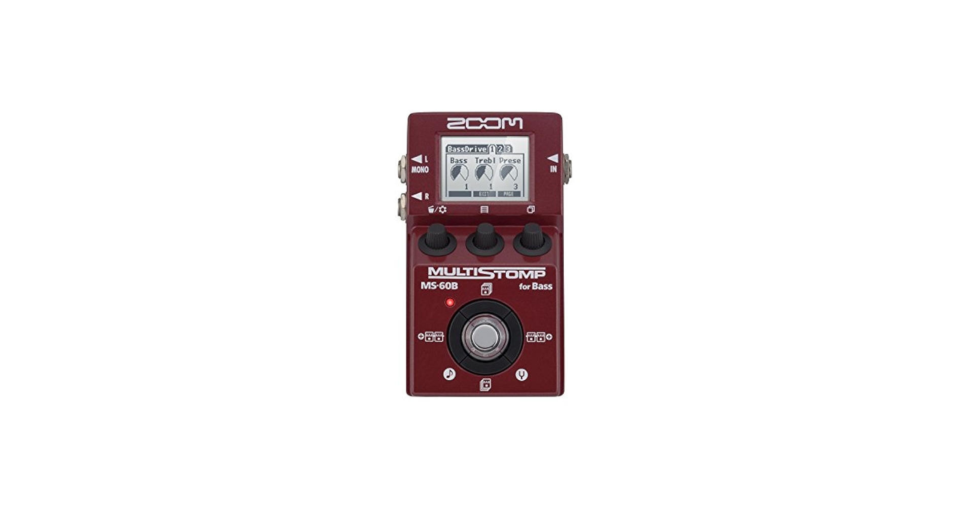 ベース MULTI STOMP MS-60B MS-60B MultiStomp Bass Pedal | ZOOM