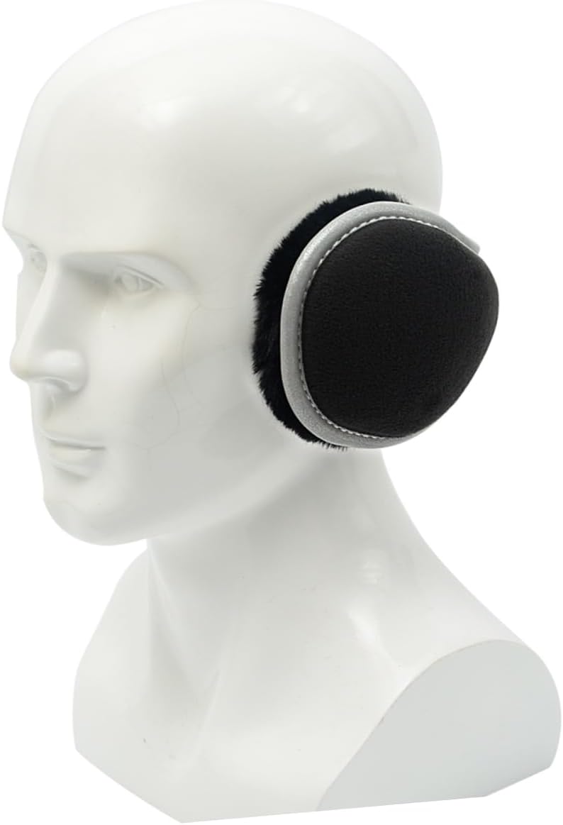 Folding Plush Earmuffs for Winter Thickened Ear Warmers for Men Women Portable Comfortable Ear Covers