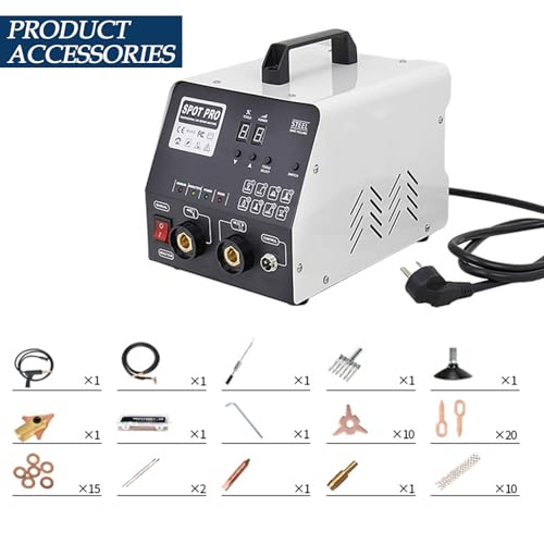 Maisutseb Extrator de amassados de soldador a ponto, kit de ferramentas de soldador de parafuso 3KW
